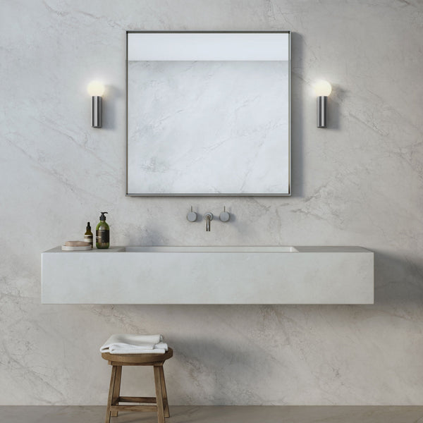 Ortona Single IP44 Bathroom Wall Light in Polished Chrome