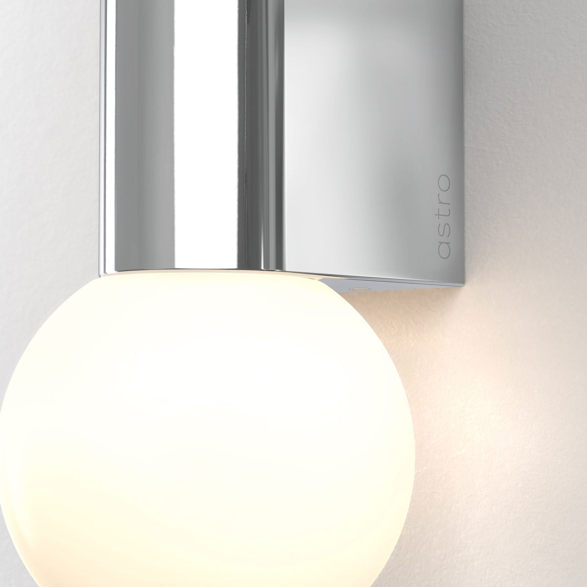 Ortona Twin IP44 Bathroom Wall Light in Polished Chrome