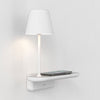 Ito Wireless and USB Charging Wall Reading Light in Matt White