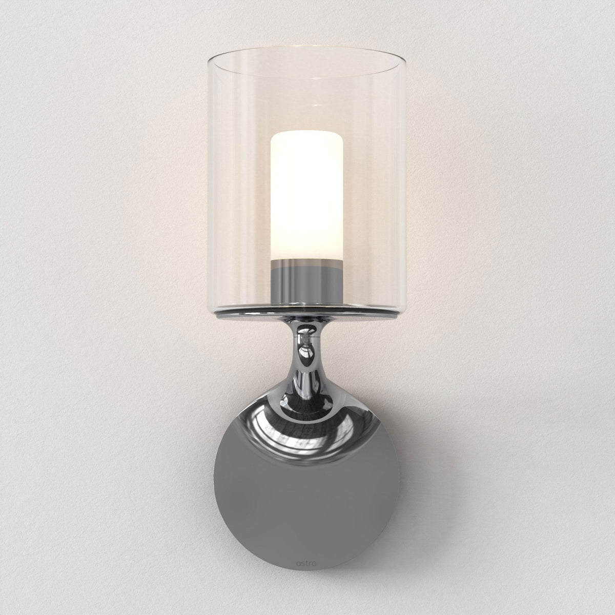 Elena IP44 Wall Light in Polished Chrome