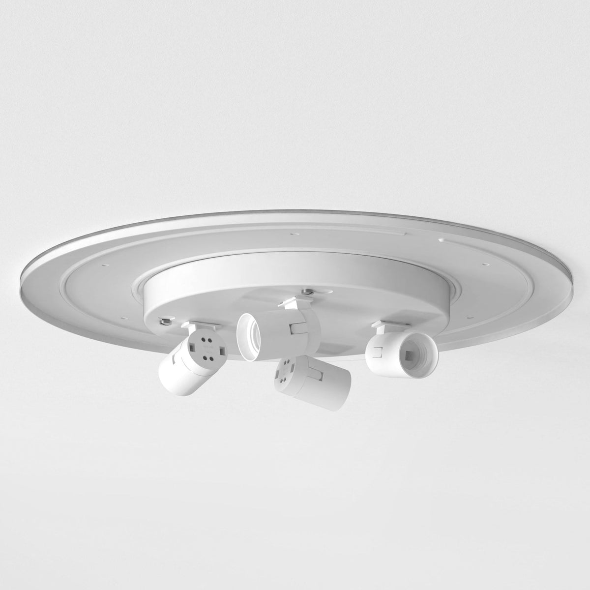 Elba Ceiling Base 460 Matt White