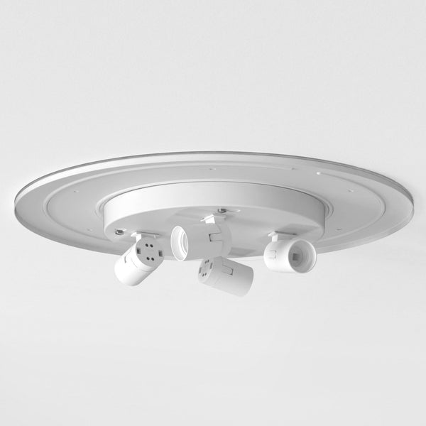 Elba Ceiling Base 460 Matt White