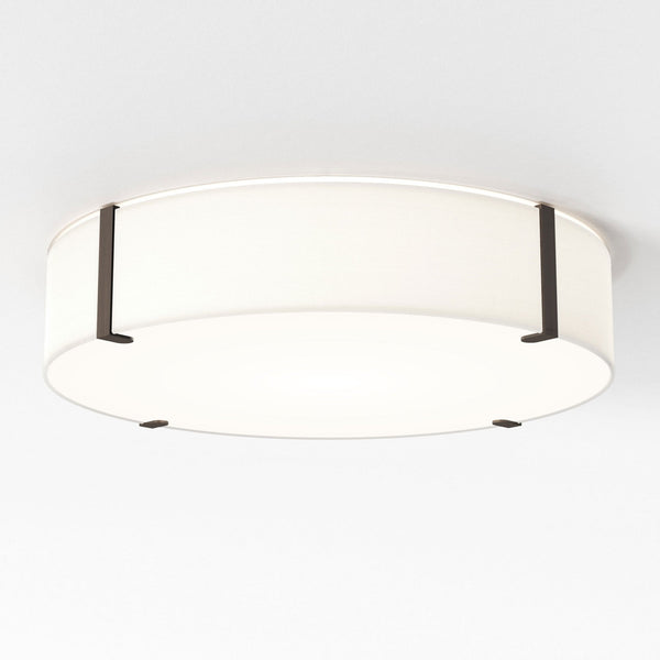 Elba Round 600 Shade in White