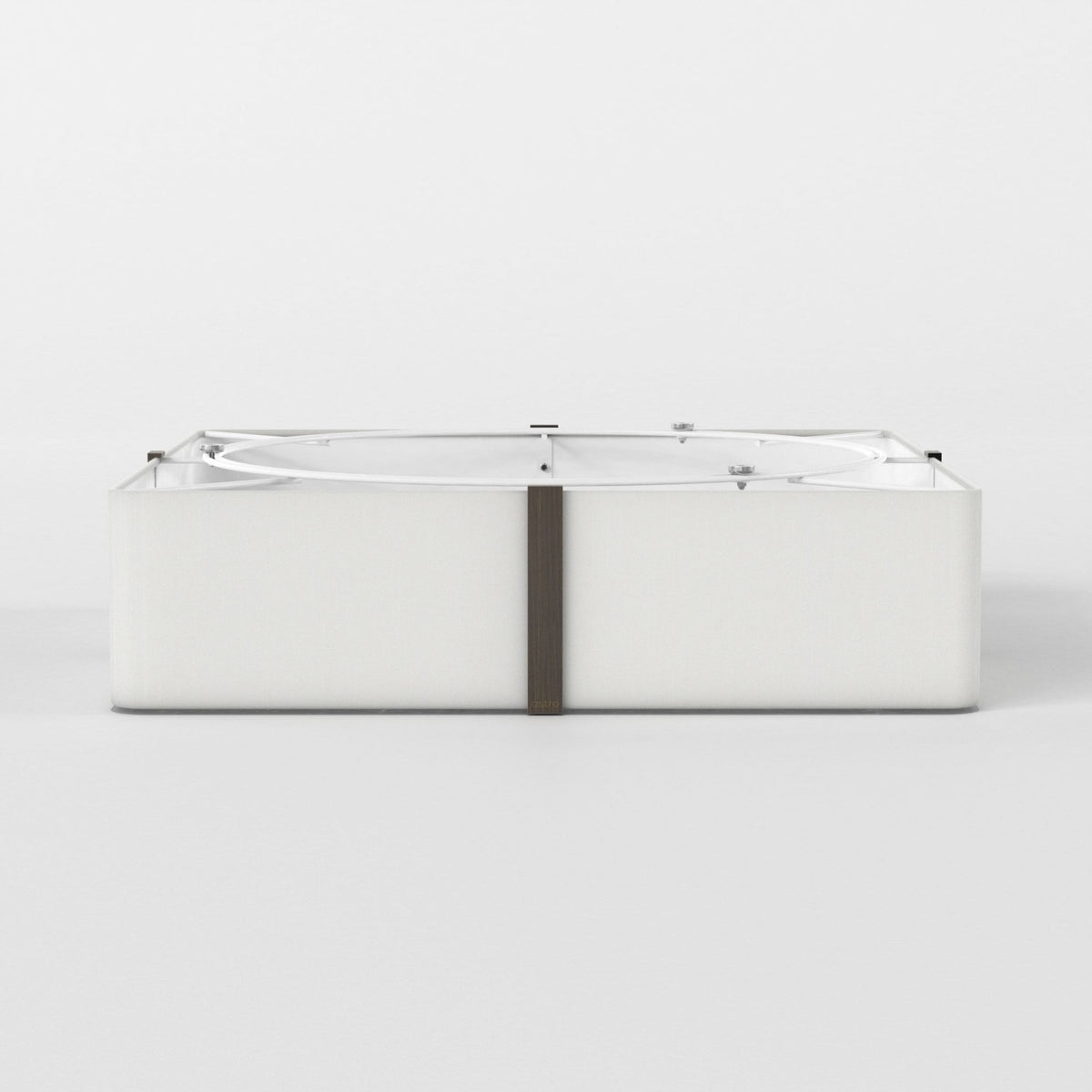 Elba Square 500 Shade in White