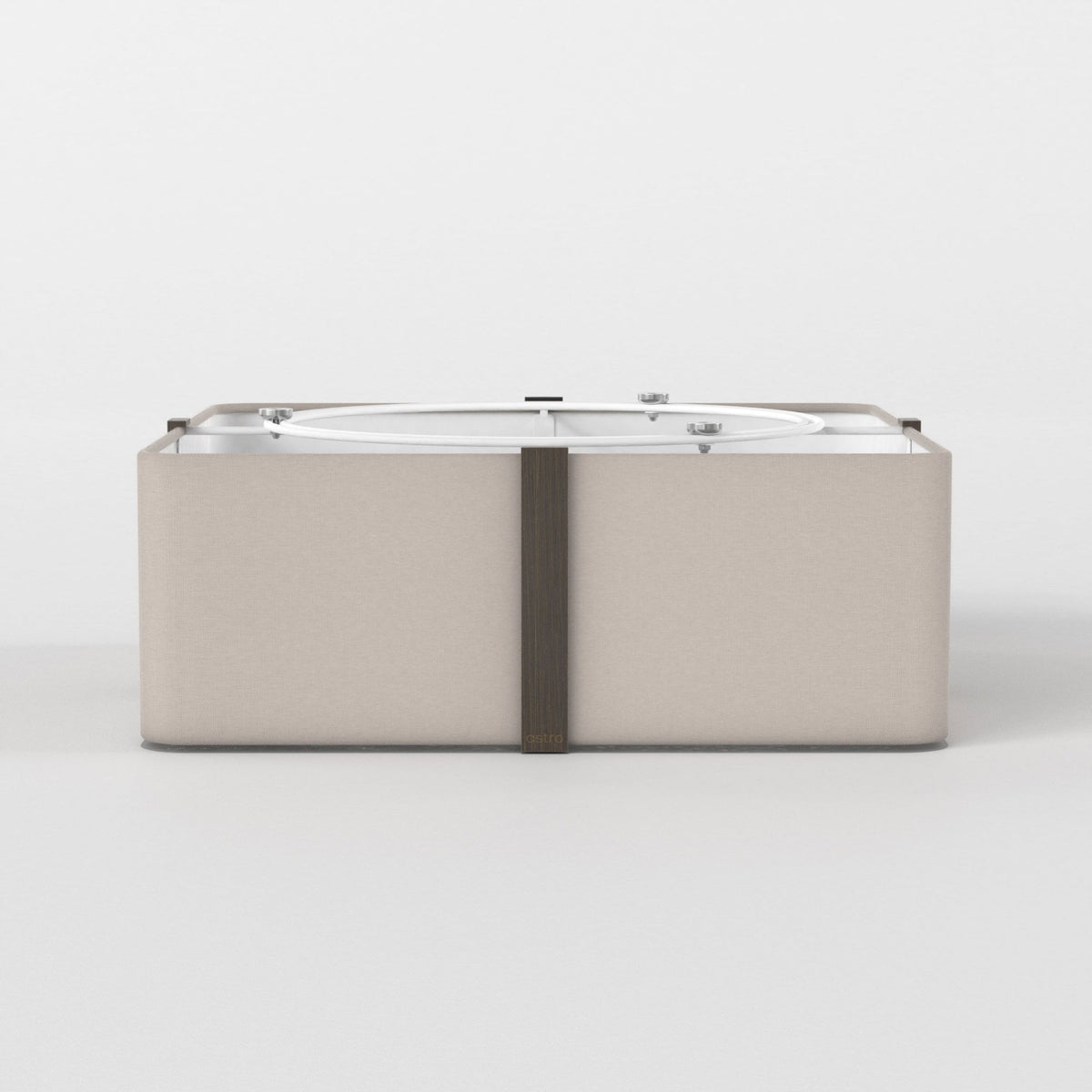 Elba Square 350 Shade in Putty