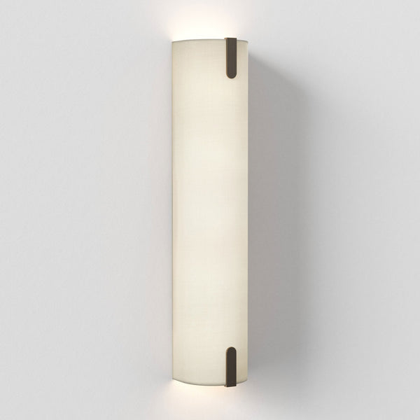 Elba 600 Wall Light in Putty Fabric
