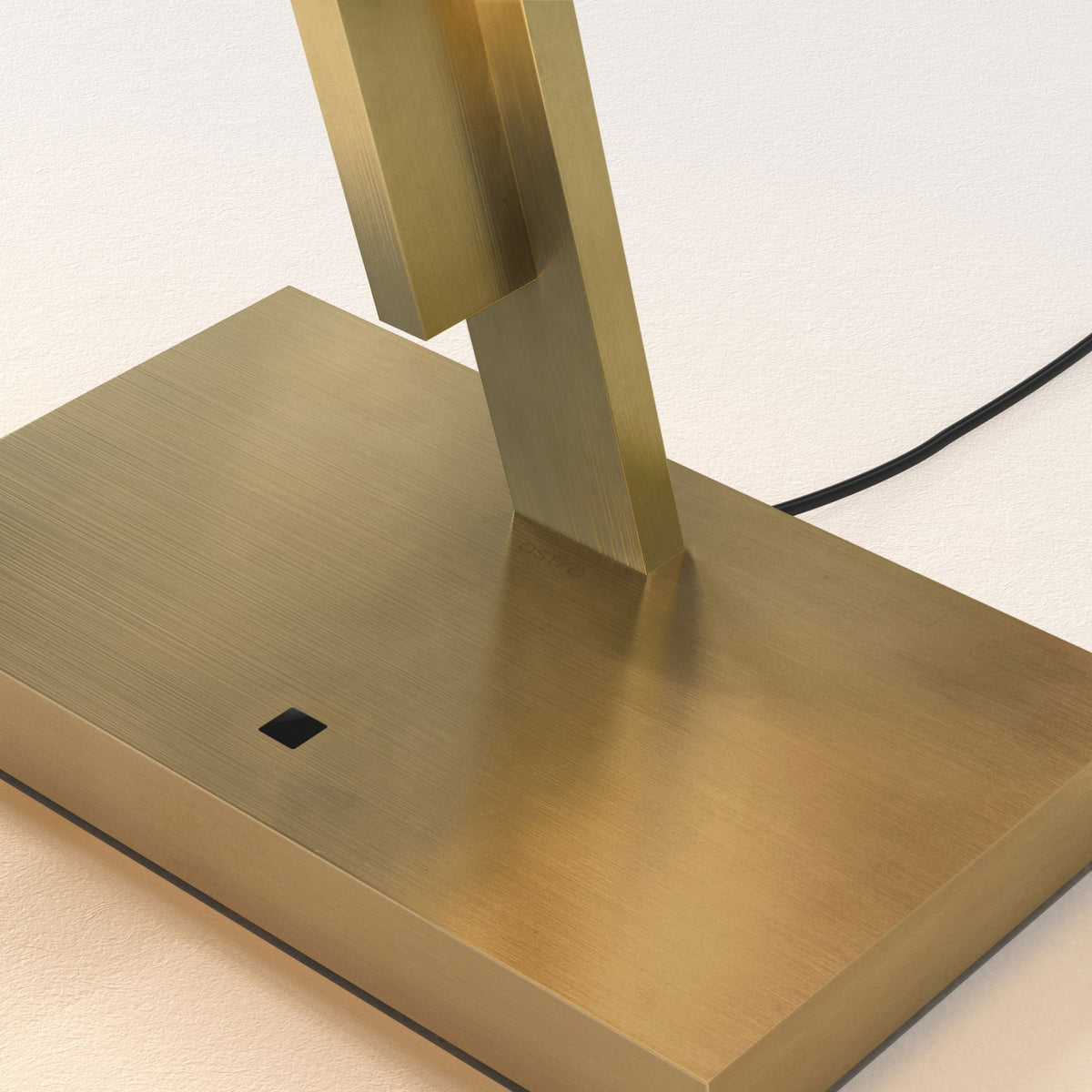 Gerrit Fixed LED Desk Light in Anodised Gold