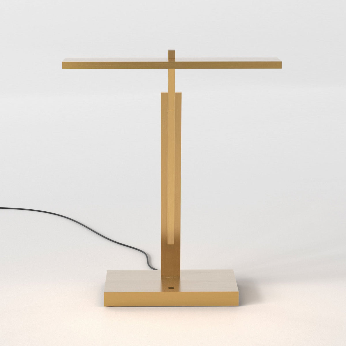 Gerrit Fixed LED Desk Light in Anodised Gold