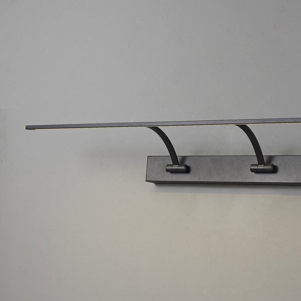 Powderham 755mm 14W Sand Black Adjustable LED Picture Light