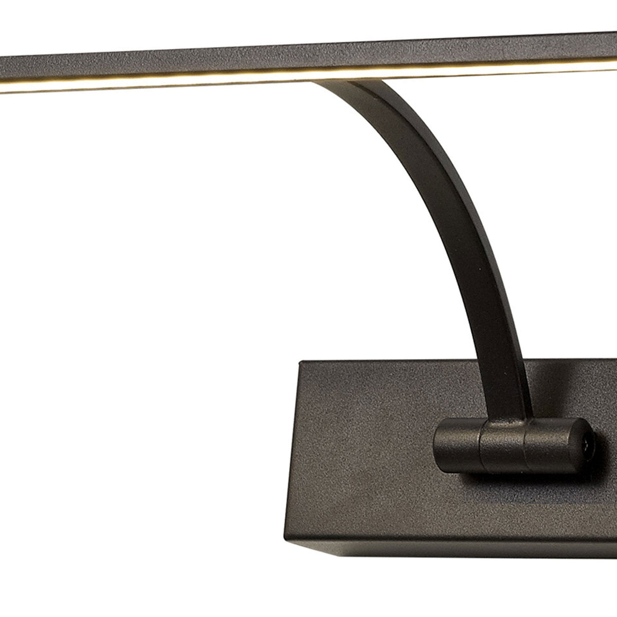 Powderham 755mm 14W Sand Black Adjustable LED Picture Light