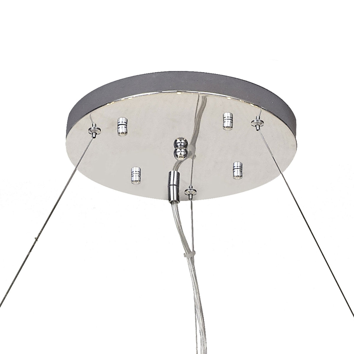 Bridestowe Pendant G9 36 Light in Polished Chrome & Clear Crystal