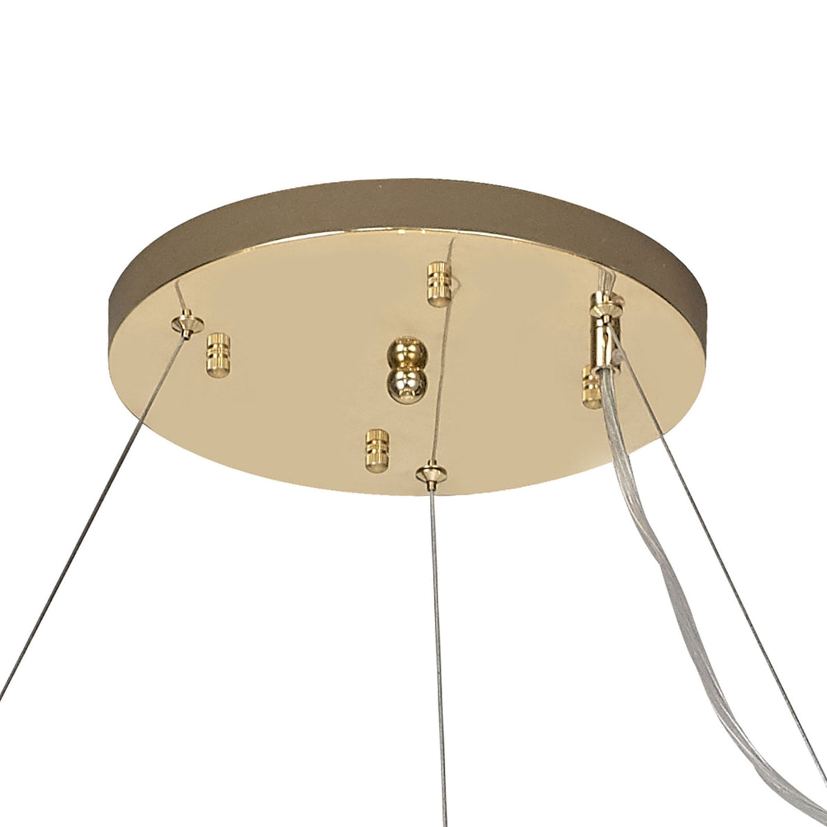 Bridestowe Pendant G9 36 Light in French Gold & Clear Crystal