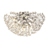 Bridestowe 500mm Ceiling Light in Polished Chrome & Clear Crystal