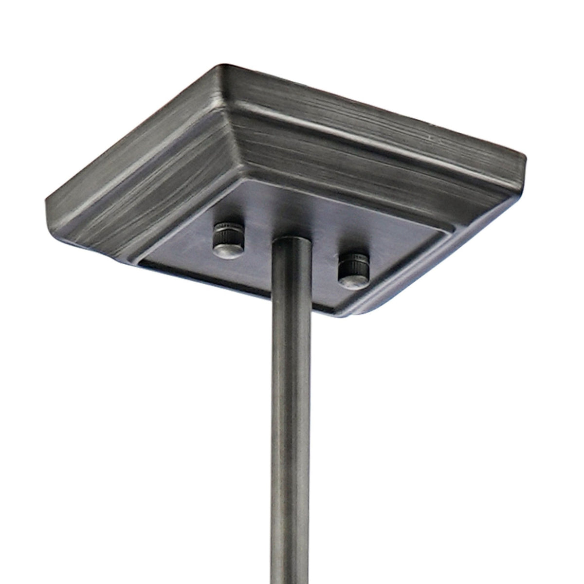 Ashbury Medium Pendant or Semi Flush Light in Pewter