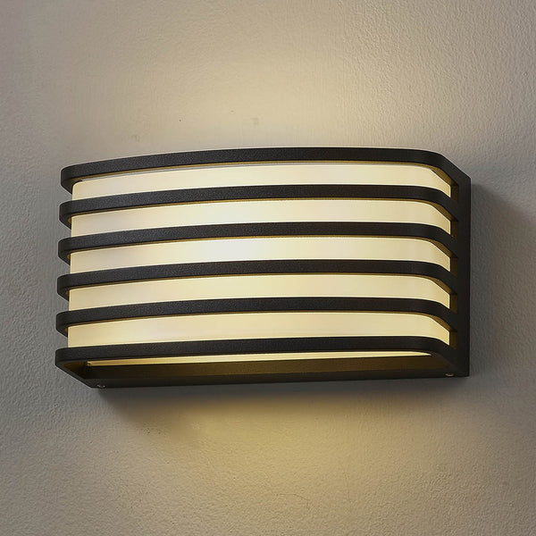 Babeny IP54 Exterior Wall Light in Matt Black