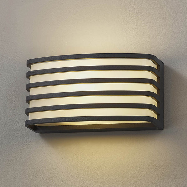 Babeny IP54 Exterior Wall Light in Anthracite