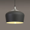 Dartington Pendant in Anthracite with Satin Nickel Detail
