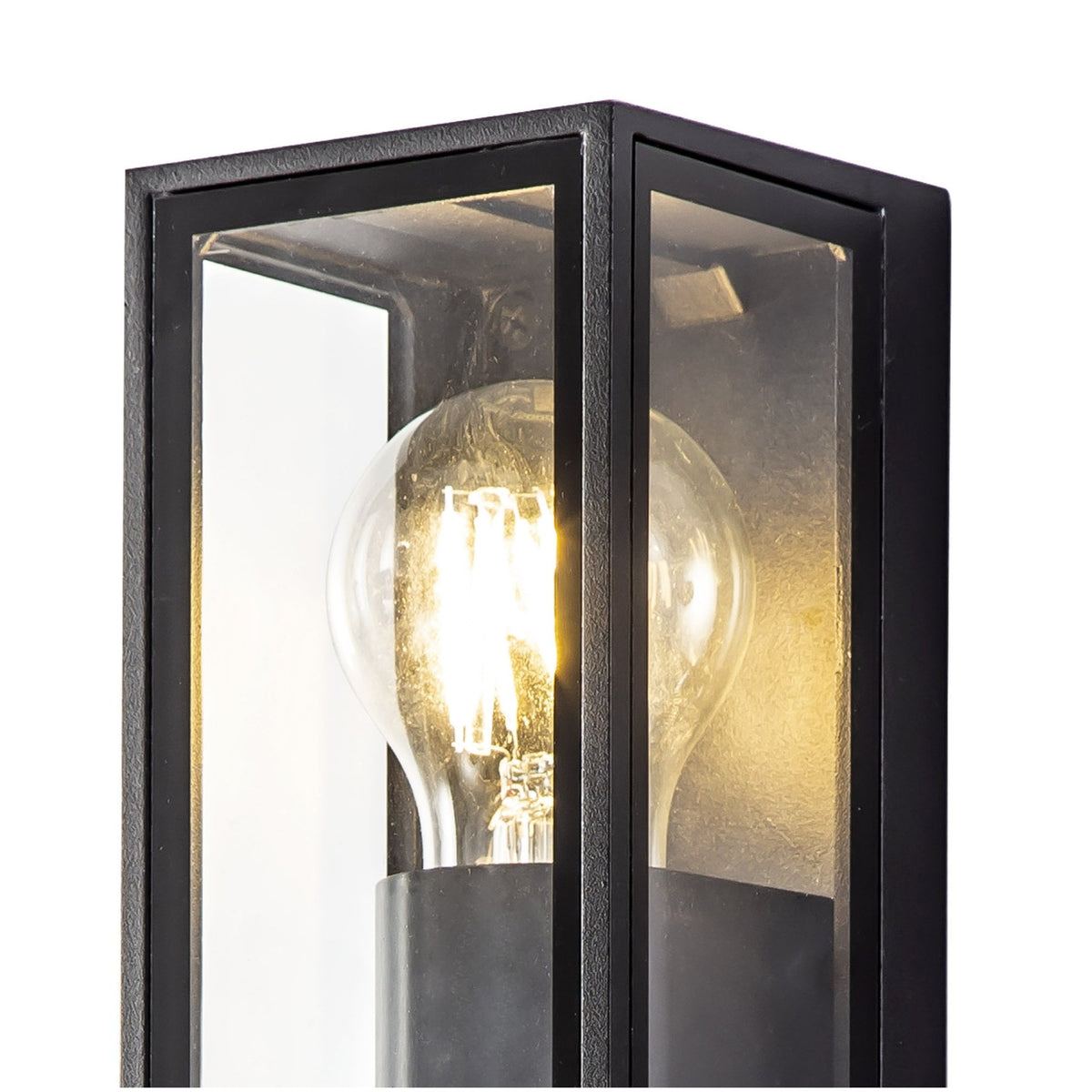 Honiton Twin Lamp IP65 Exterior Wall Light in Anthracite