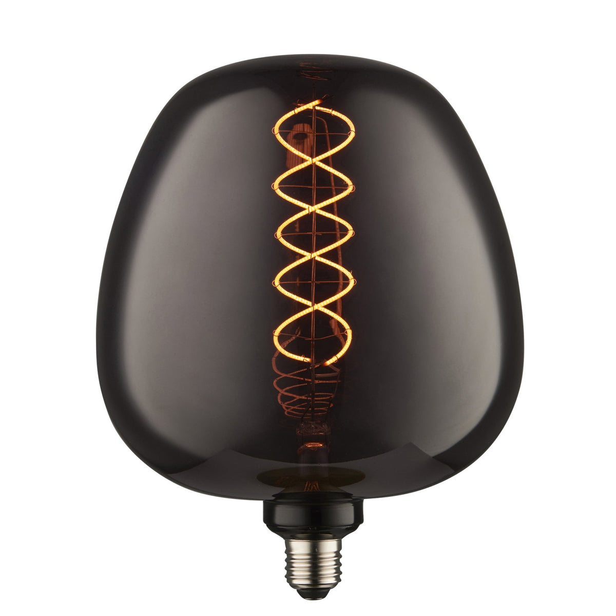 E27 Helix Smoked Extra Warm White LED 4W 1800K 50lm