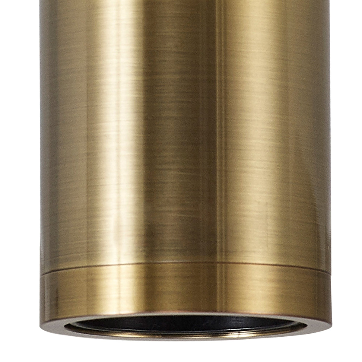Abode Lampholder & Deeper Shade Ring in Brushed Bronze