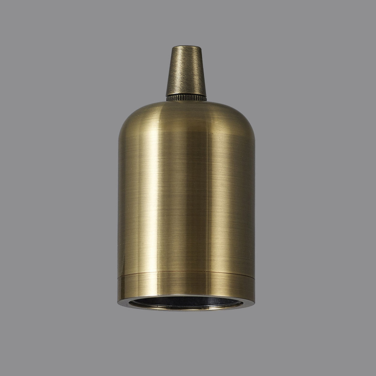 Abode Lampholder & Deeper Shade Ring in Brushed Bronze