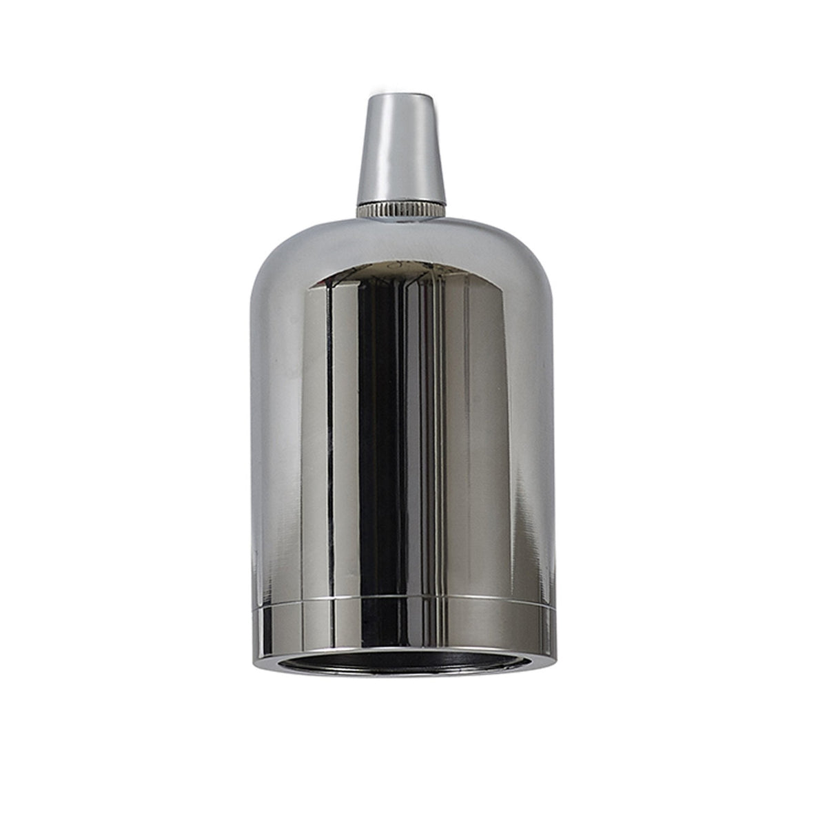 Abode Lampholder & Deeper Shade Ring in Chrome