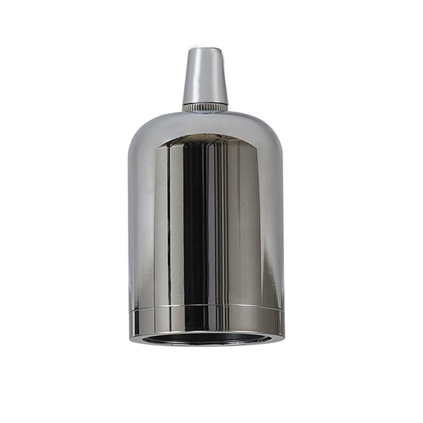 Abode Lampholder & Deeper Shade Ring in Chrome