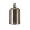 Abode Lampholder & Deeper Shade Ring in Brushed Nickel