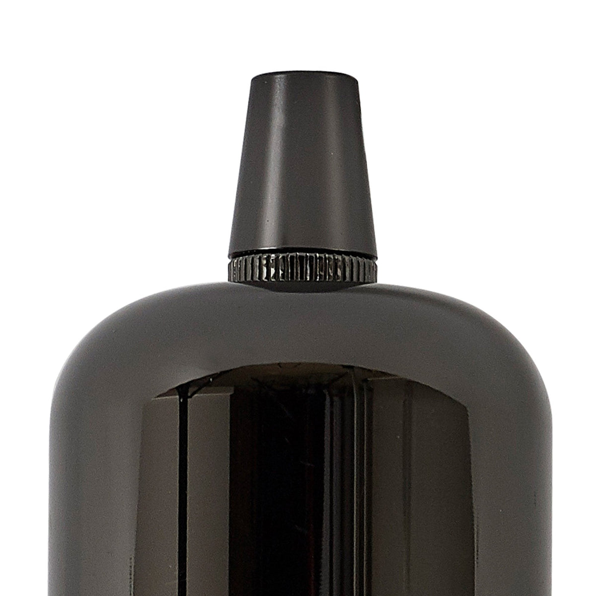 Abode Lampholder & Deeper Shade Ring in Black Chrome