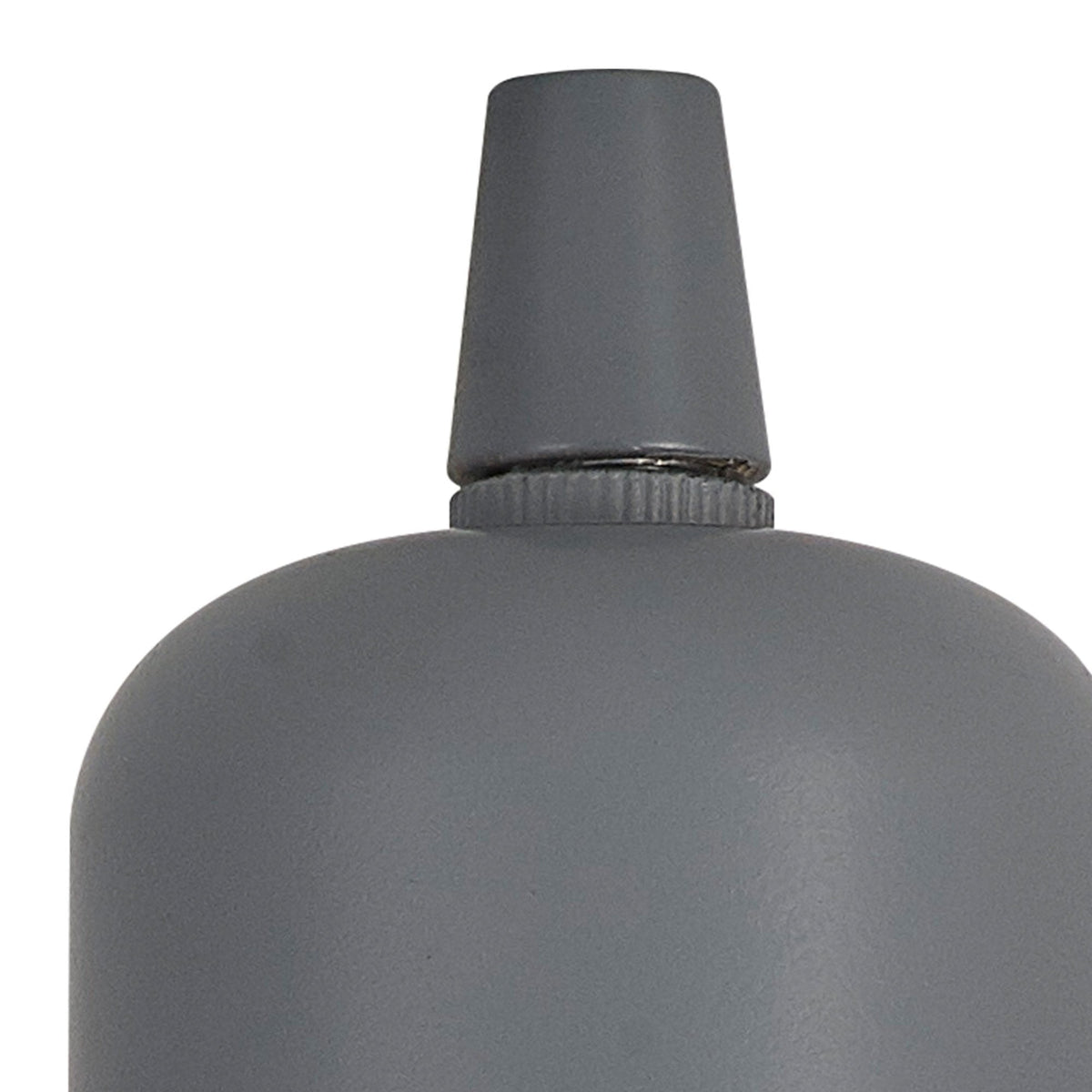 Abode Lampholder & Deeper Shade Ring in Warm Grey