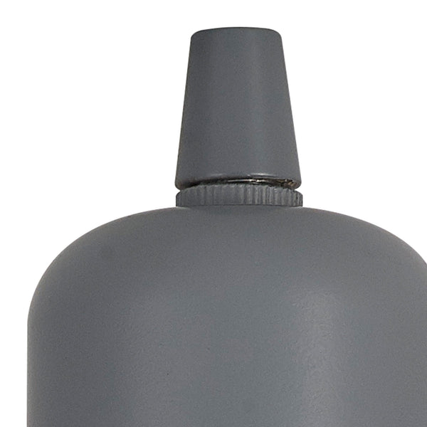 Abode Lampholder & Deeper Shade Ring in Warm Grey