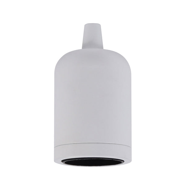 Abode Lampholder & Deeper Shade Ring in White