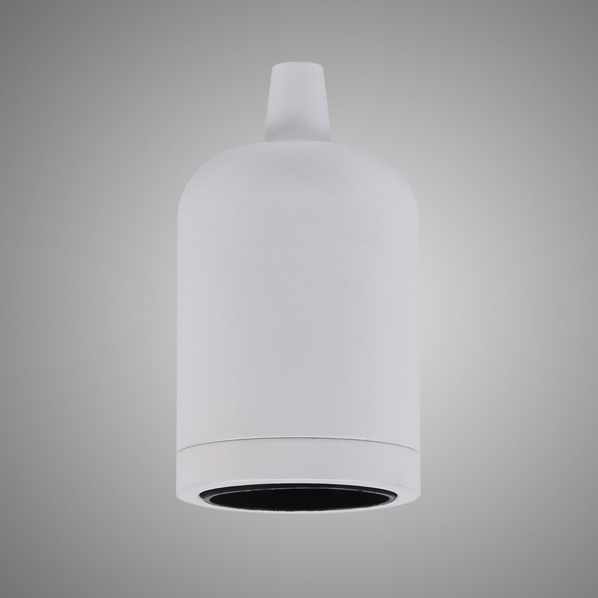 Abode Lampholder & Deeper Shade Ring in White