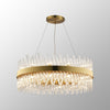 Kelly Twenty Four Light Pendant in Brass & Clear Glass