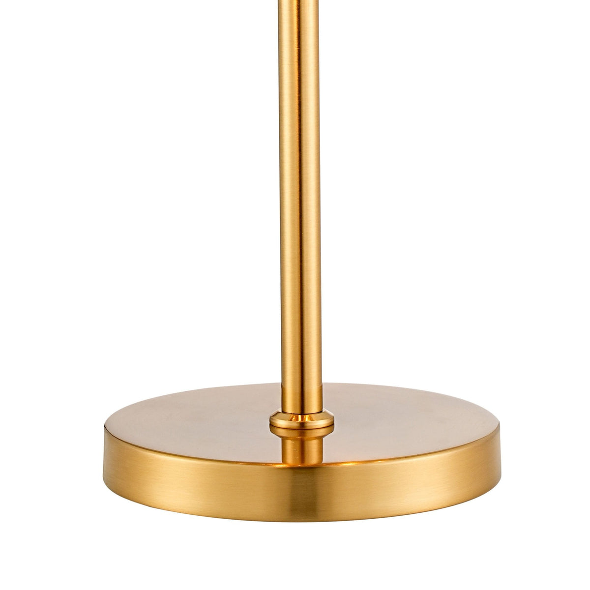Kelly Table Lamp in Brass & Smoke Glass