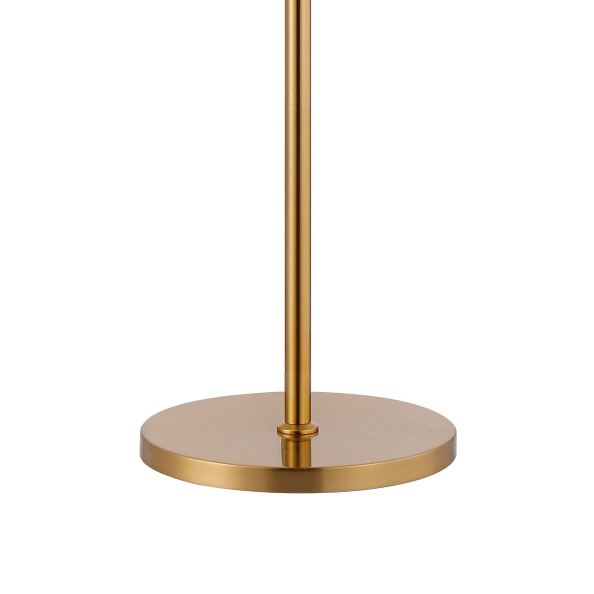 Kelly Floor Lamp in Brass & Clear Glass