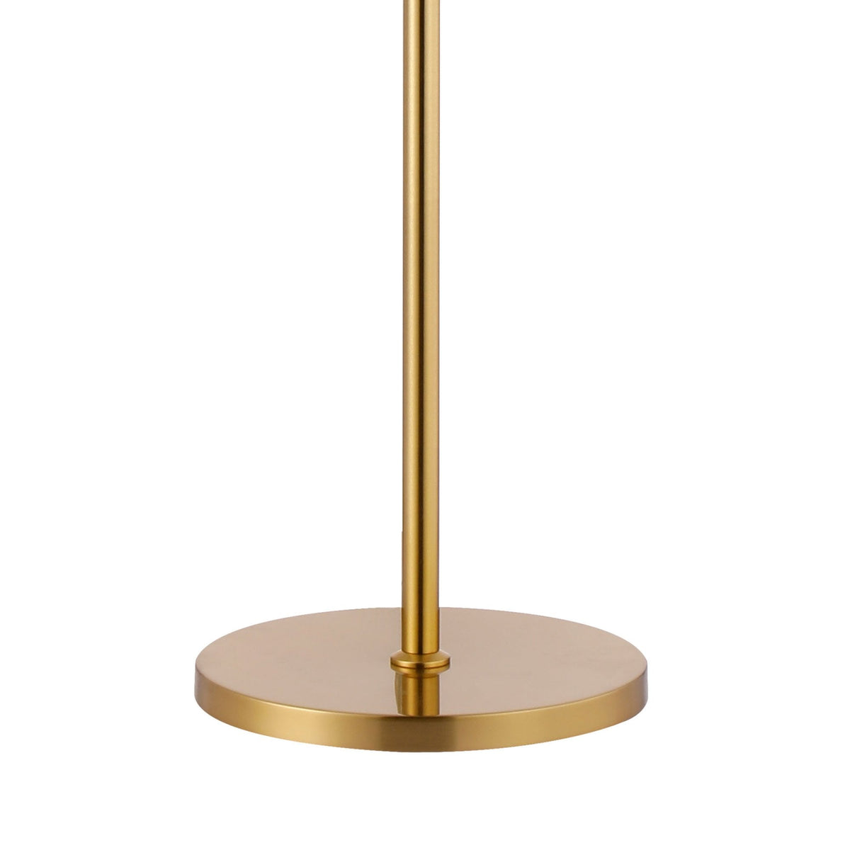 Kelly Floor Lamp in Brass & Smoke Glass