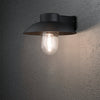 Mani Outdoor IP44 E27 Wall Light in Black