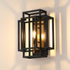 Pyworthy Wall Light in Black and Gold