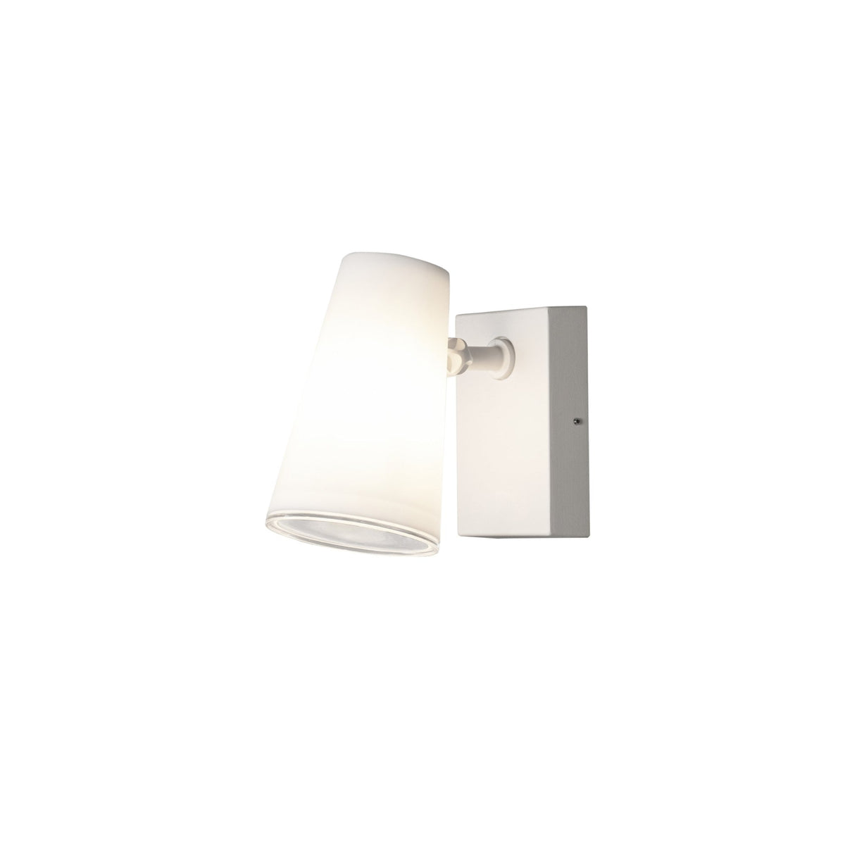 Fano IP54 Outdoor Adjustable E27 Wall Light in White