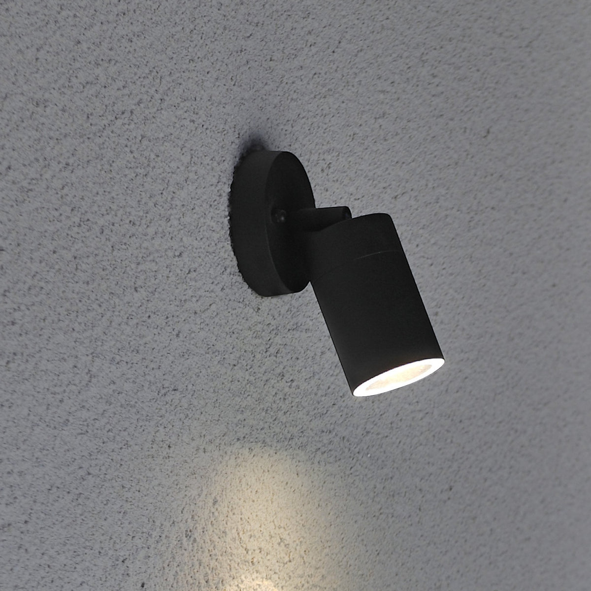 Modena Adjustable GU10 Spotlight in Black