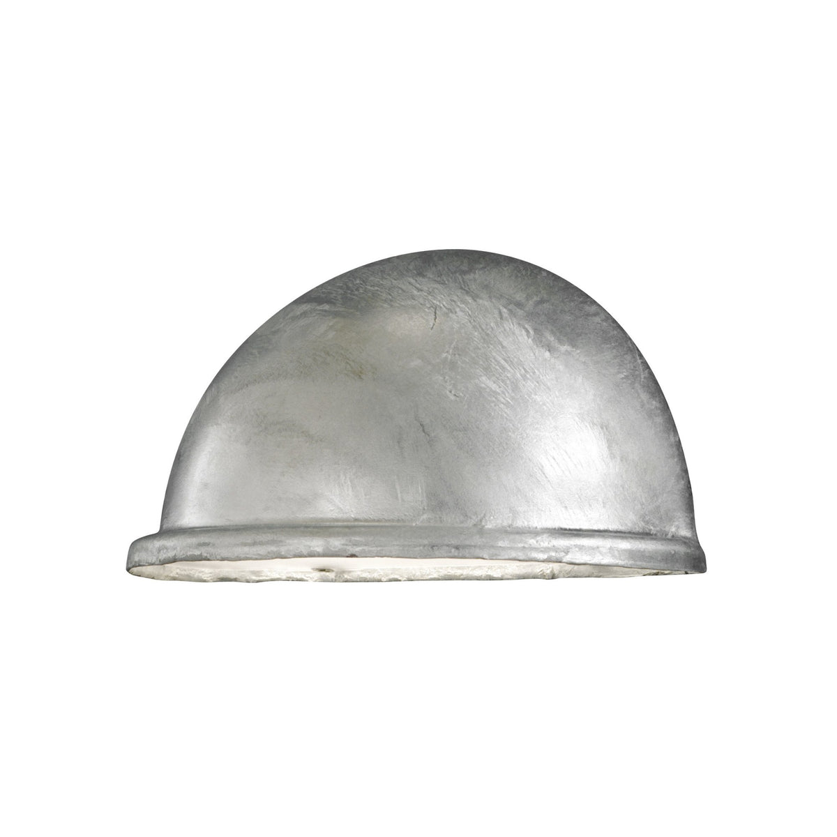 Torino Small Eye IP23 Outdoor E14 Wall Light in Galvanised Finish