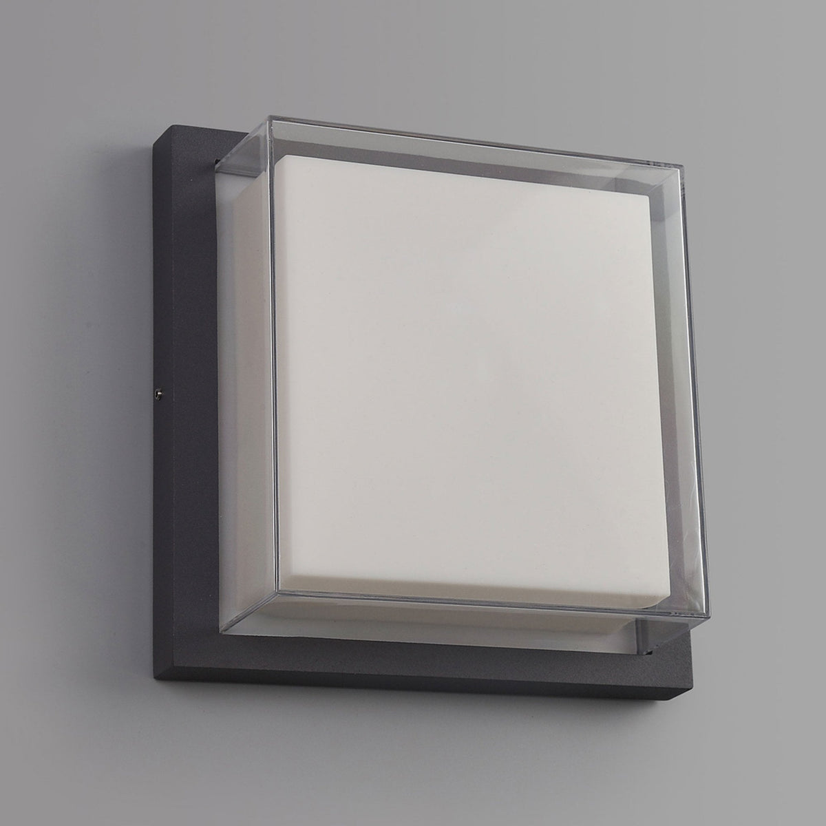 Ashwater IP65 Exterior 16w LED Wall Light in Anthracite