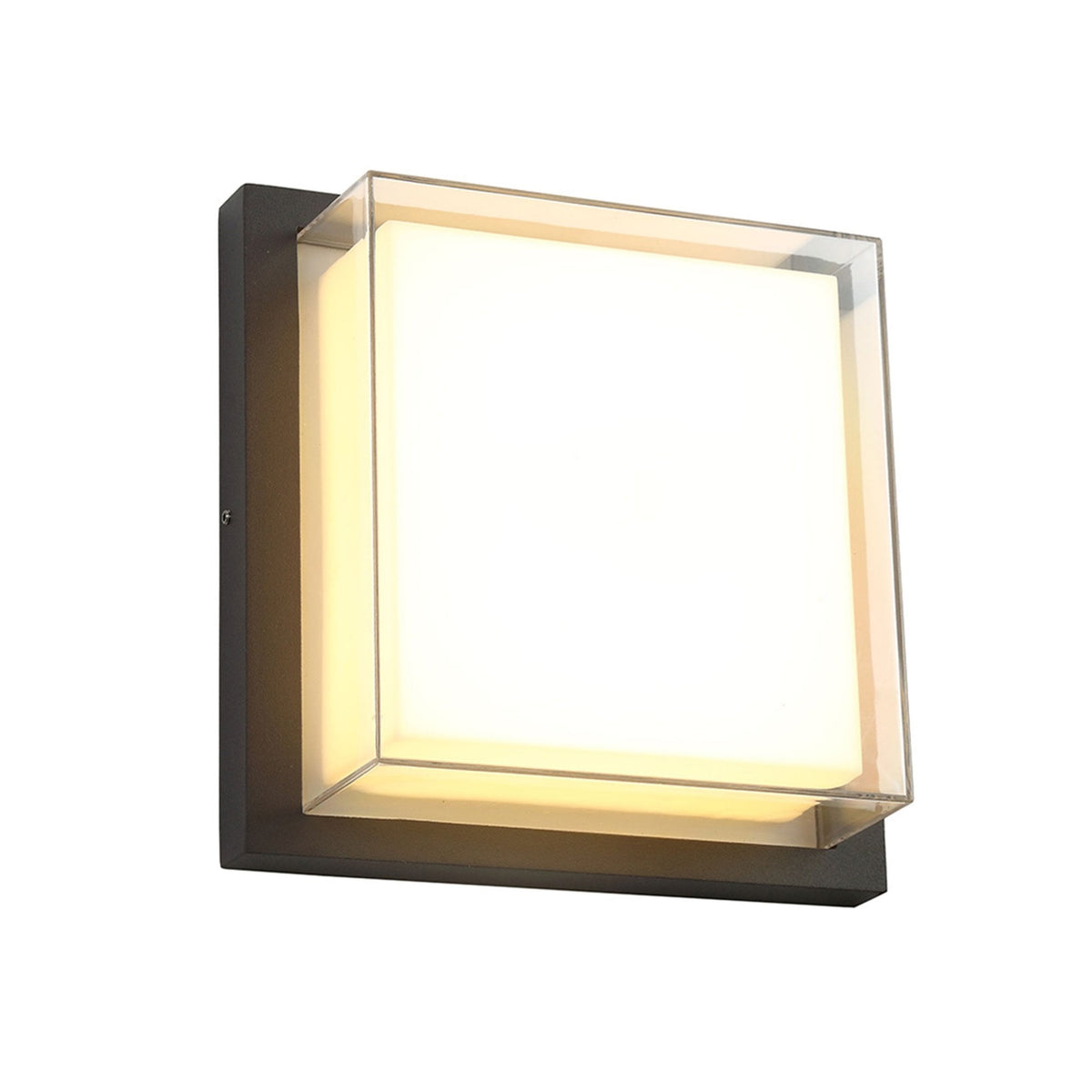 Ashwater IP65 Exterior 16w LED Wall Light in Anthracite