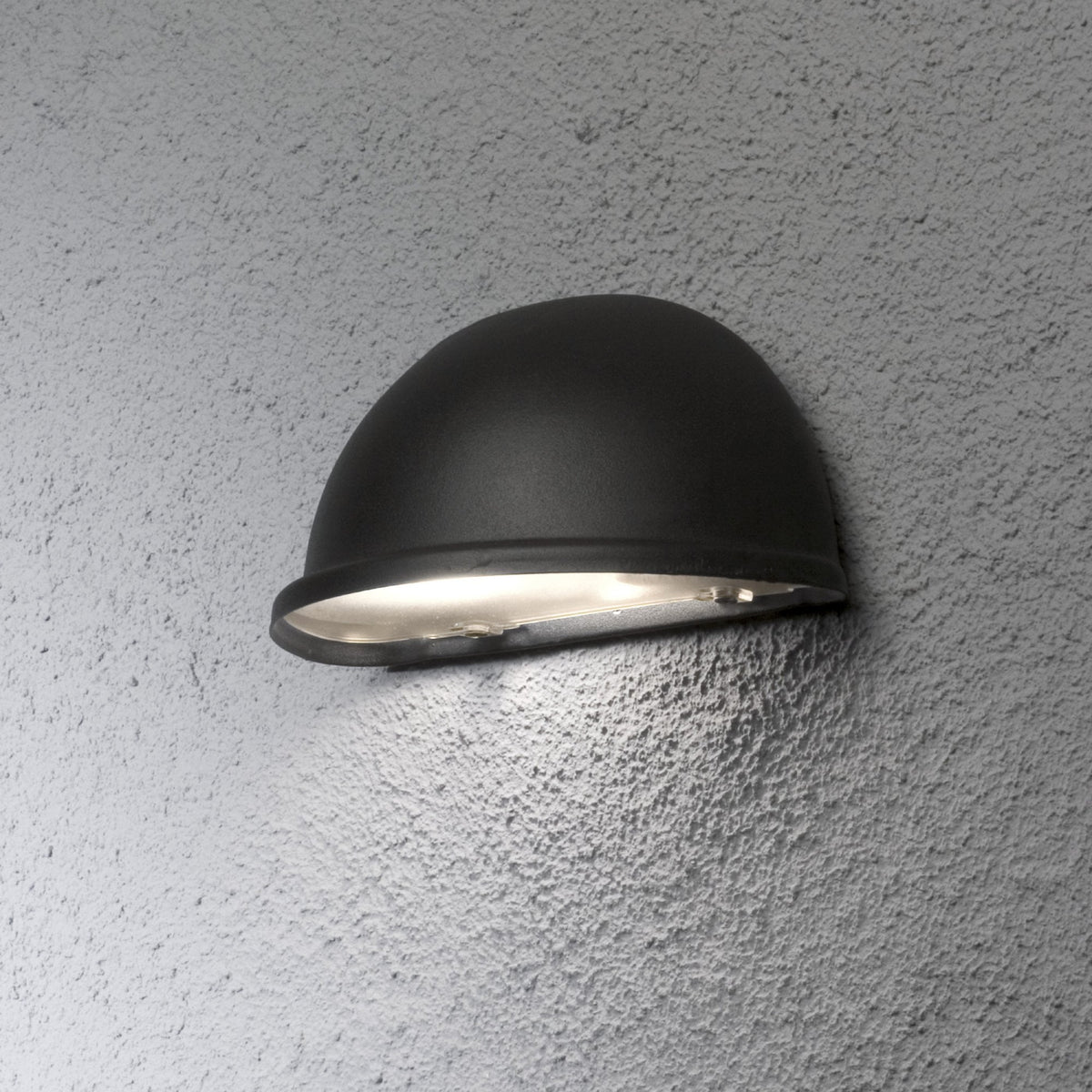 Torino Small Eye IP23 Outdoor E14 Wall Light in Black