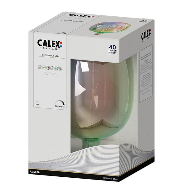 E27 Avesta Metallic Opal Dimmable Extra Warm White LED 4W 40lm 2000K