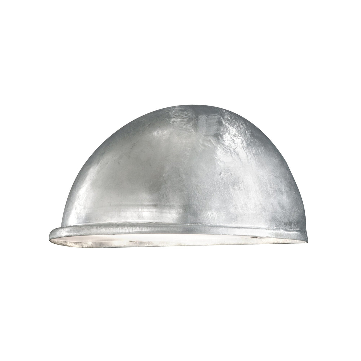Torino Large Eye IP23 Outdoor E27 Wall Light in Galvanised Finish