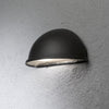 Torino Large Eye IP23 Outdoor E27 Wall Light in Black