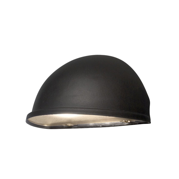 Torino Large Eye IP23 Outdoor E27 Wall Light in Black