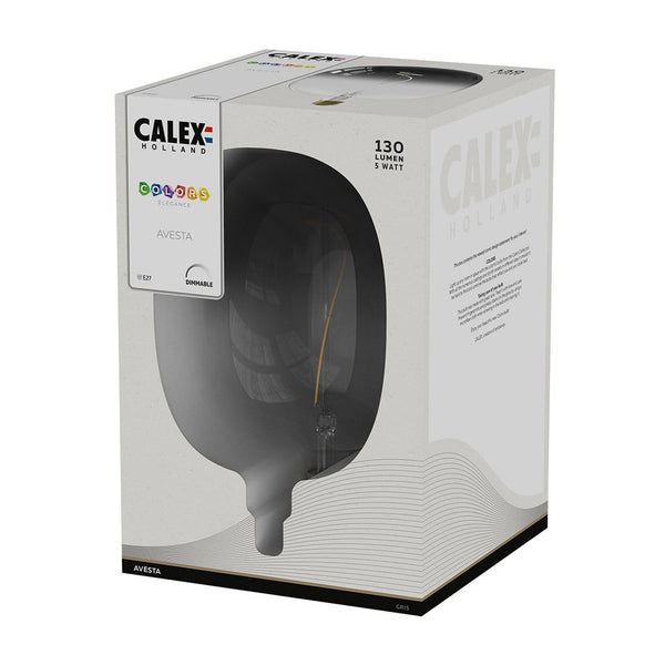 E27 Avesta Gris Gradient Dimmable Extra Warm White LED 5W 1800K 130lm
